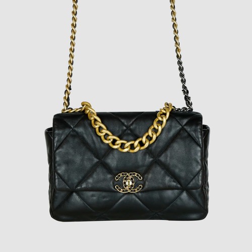 Chanel Large 19 Flap Shoulder Bag AS1162