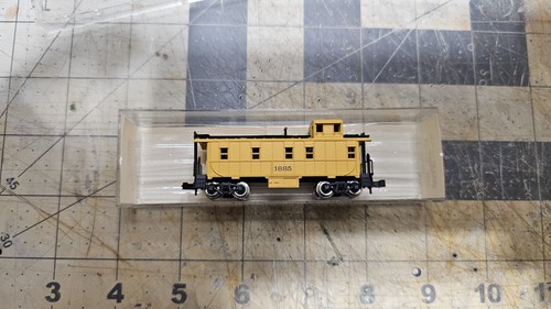 Atlas Transfer Caboose amarillo #1885 escala N 2274 en caja | Condition: Used