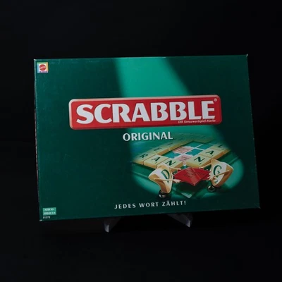 Scrabble - Das Original Spiel von Mattel - 51272 - Vollständig & Top Zustand - Bild 1 von 4