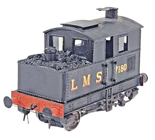 Tenshodo Bausatz gebaut OO LMS 7180 Sentinel Rangiermotor Runner lose Karosserie ohne Verpackung. | Zustand: Used