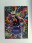 2025 Wild Card Splat Football - 1 of 1 - Josh Allen #1/1