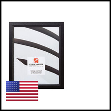 Craig Frames 22X32 Black Picture Frame 0.825 Wood Grain Finish Poster Display