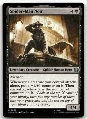 Spider-Man Noir #67 (NM) Spider-Man SPM Magic MTG