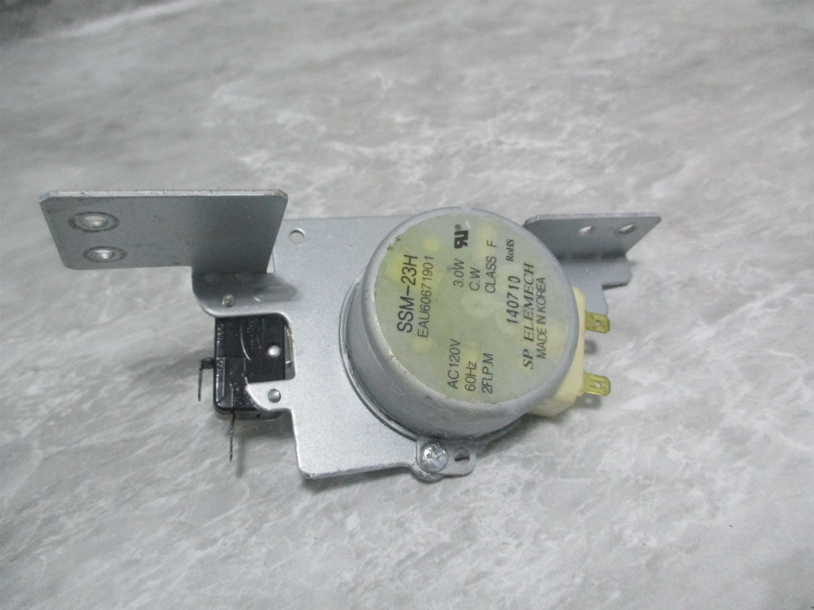 Lg Range Door Lock Part # Eau60671901