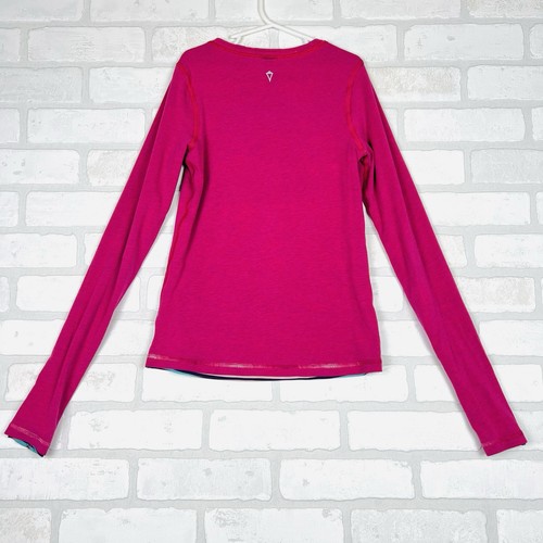 IVIVVA by LULULEMON Striped Multicolor Long Sleeve Girls' Reversible Size 10-12 - Picture 12 of 24