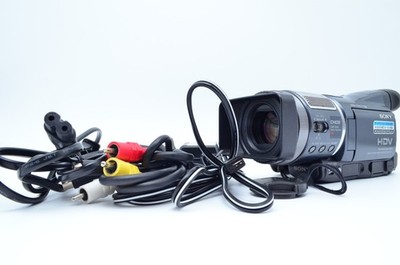 【MINT】Sony HDR-HC1 Black HDV MiniDV Camcorder NightShot w/Accessories Japan