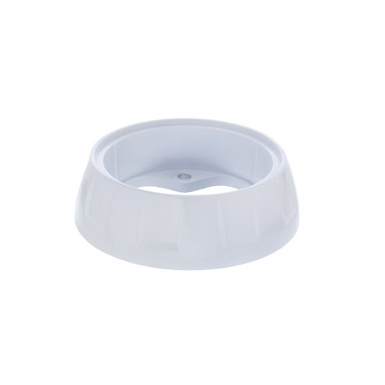 United Pacific 88290 Horn Button Bezel Steering Wheel Horn Bezel, Pearl White