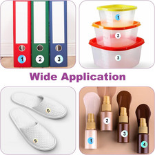 Number Stickers Number 1-1000 , Self Adhesive Label Laser Stickers Waterproo...