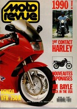 MOTO REVUE N02911 89 HONDA VFR 750 R  HARLEY 1340 FAT BOY
