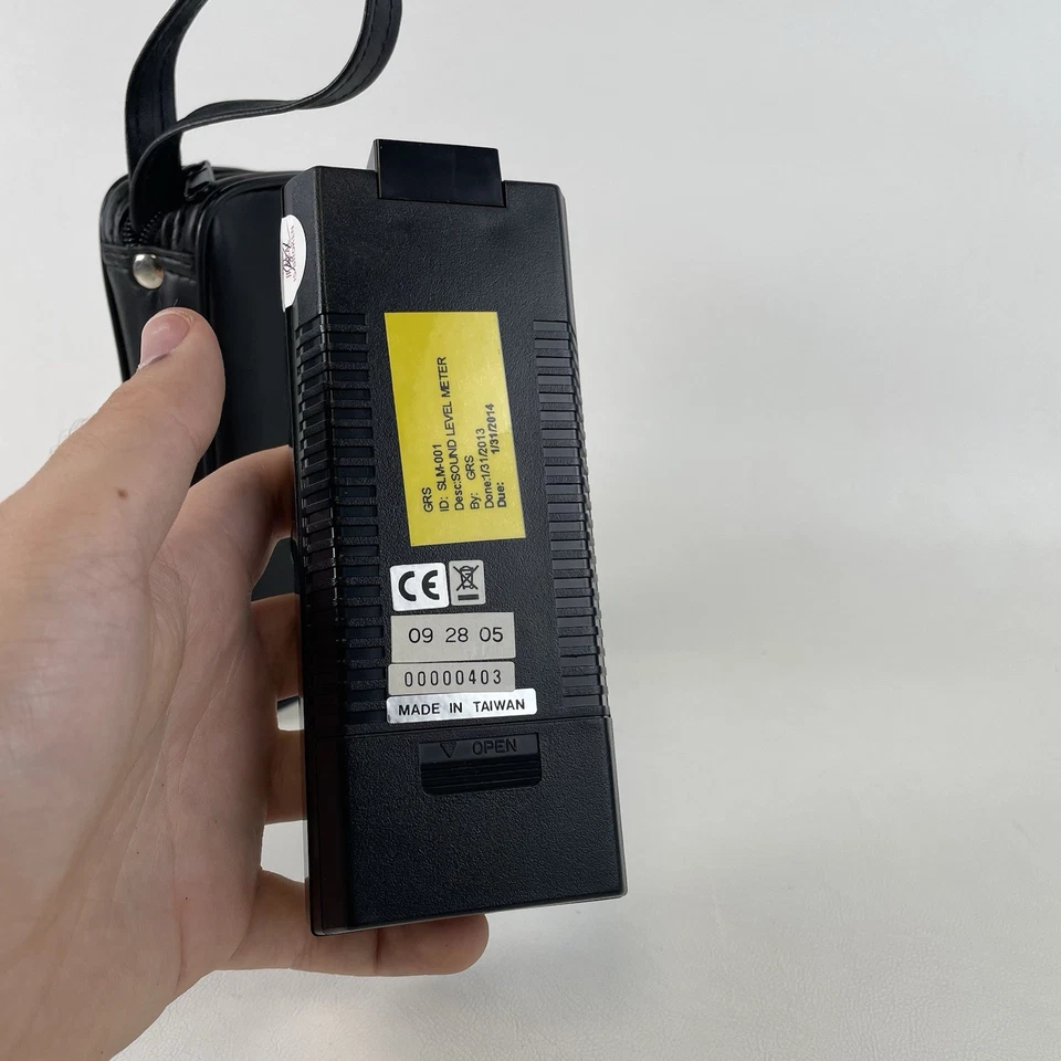 Винтажный измеритель уровня звука Greenlee 93-20 с чехлом и документами - ПРОТЕСТИРОВАН! - Изображение 4 из 4