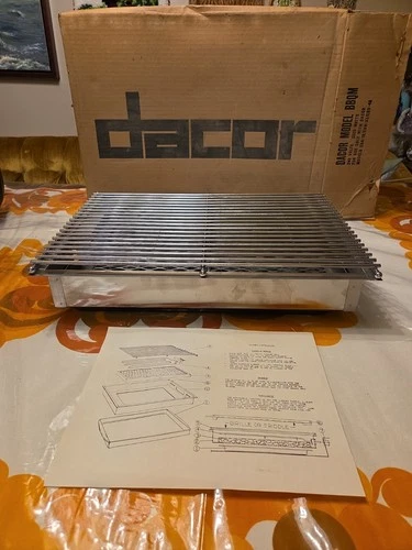 VINTAGE NOS OPEN BOX DACOR BBQM 2000 WATT BBQ FOR MODELS EBR-18 EBR-33 EBR-46  - product listing photo