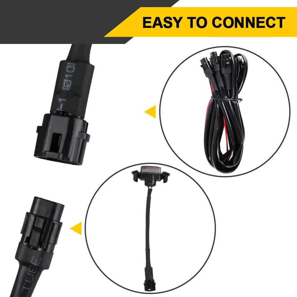 4pcs Raptor Style Amber Grille LED Light DRL For Toyota Tacoma TRD Pro 2016-2021 Foto 4 de 4