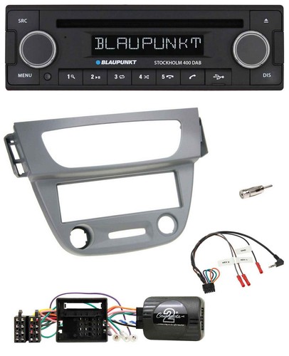 Blaupunkt Lenkrad Bluetooth DAB CD USB Autoradio für Renault Megane III 2009-201 - Bild 1 von 8