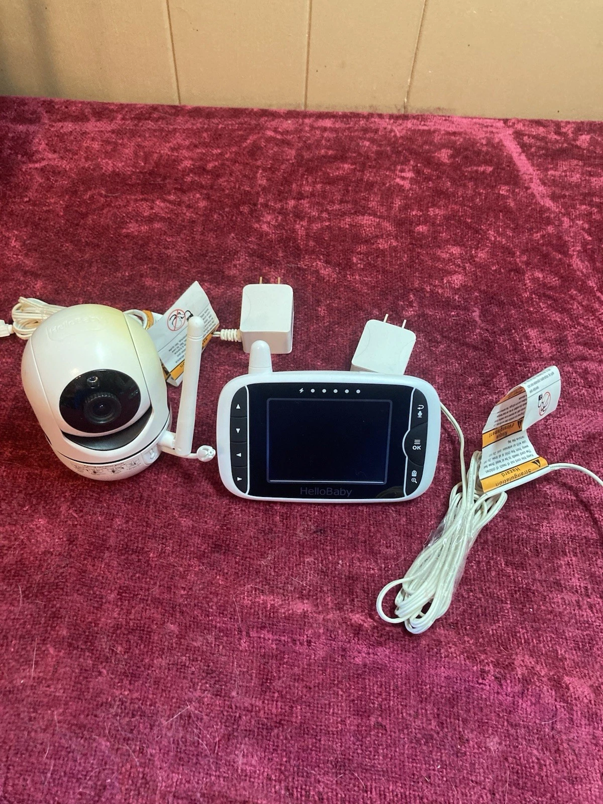 HelloBaby HB65 3.2 inch Baby Monitor Camera Security