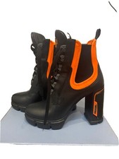Prada Neoprene Platform Boot