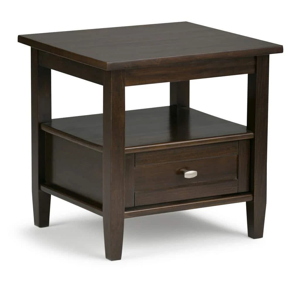 Simpli home warm shaker end table deals