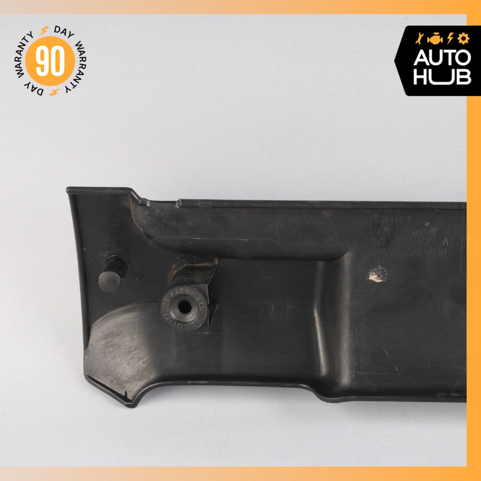 03-13 Bentley Continental GTC Speed GT Rear Engine Cover Plate Trim OEM 83k