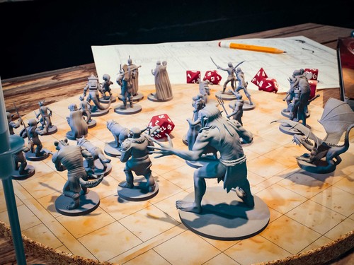 DND Starter Set | 25 Miniatures | Dungeons and Dragons D&D 5e TTRPG Minis - Picture 7 of 10