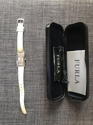 orologio Furla rettangolare cinturino in pelle