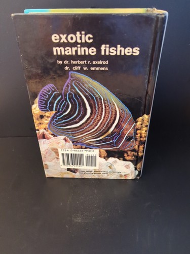 EXOTIC MARINE FISHES by AXELROD & EMMENS 1988. hardbound, 608 pages - Bild 3 von 9