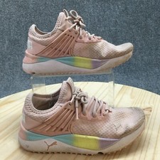 Puma Zapatos Juveniles 4 Pacer Future Tenis para Correr Rosa Malla Parte Superior Baja 383715-01