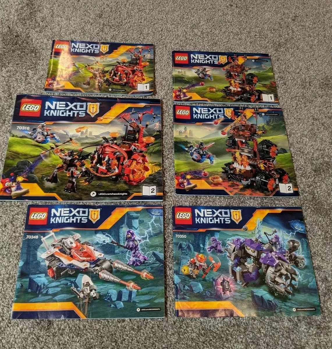 Lego nexo cheap knights 70348