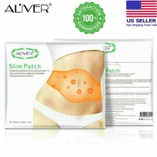 ALIVER belly slimming patch Fast Fat Burn Weight Loss Natural wonder Slim Pads