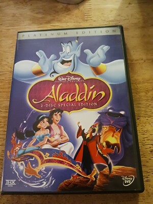 Aladdin (DVD, 1992 w-Disc Platinum Edition) 786936223996| eBay