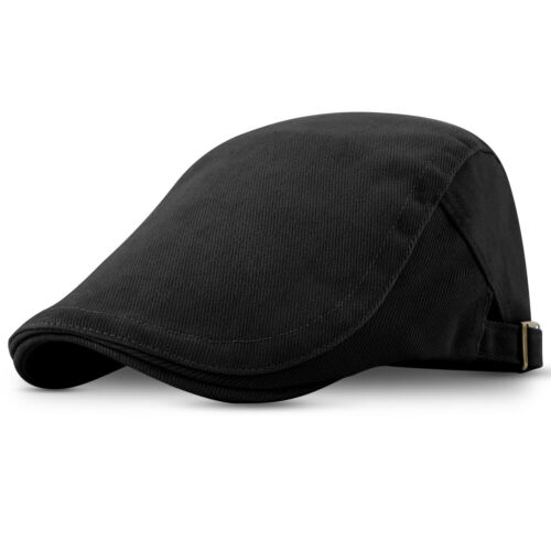 Gorra Gatsby de algodón liso para hombre - estilo boyero hiedra para conducción de verano | Tabbie Flat - Imagen 7 de 60