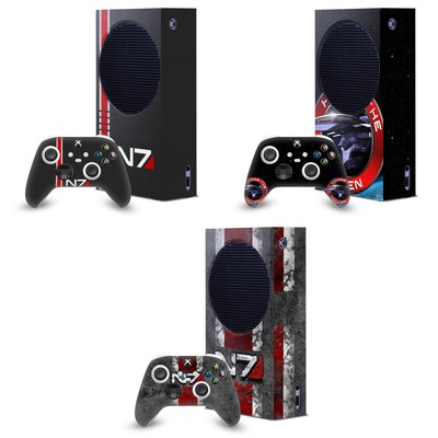 EA BIOWARE MASS EFFECT GRAPHICS CONSOLE WRAP AND CONTROLLER SKIN XBOX SERIES S