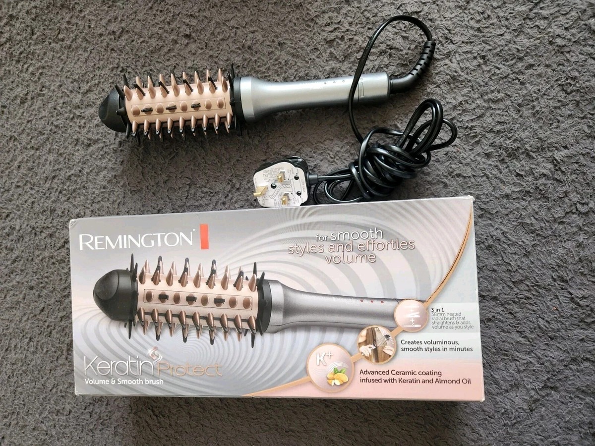 Smooth Brush Remington Keratin Protect Brush Keratin Protect Remington  Keratin And Argan Oil Straightening