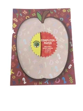 Teaching Tree Multi Color Sports Computer Paper 40 Sheets 8.5 x 11"  2 Available