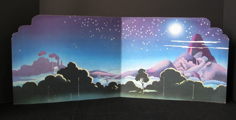 Raro juego de LIBRO RECORTADO DISNEY FANTASIA de WHITMAN NO. 950 con girasol Foto 3 de 4