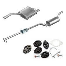 Komplette Auspuff + Anbausatz für Ford Focus I  1.8i -16V 1796ccm 115PS 85kW