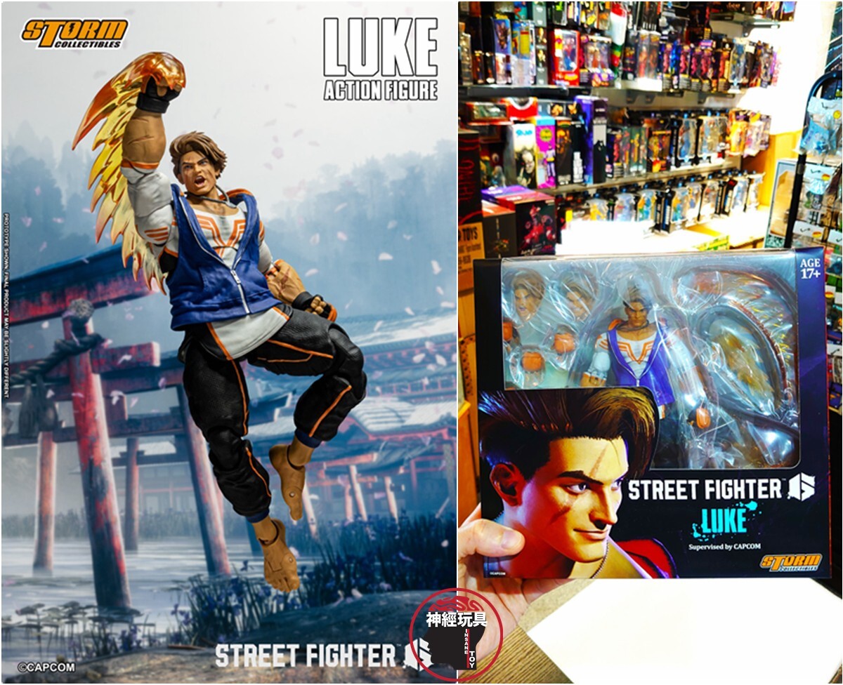 STORM COLLECTIBLES 1/12 LUKE - STREET FIGHTER 6 Action Figure | eBay