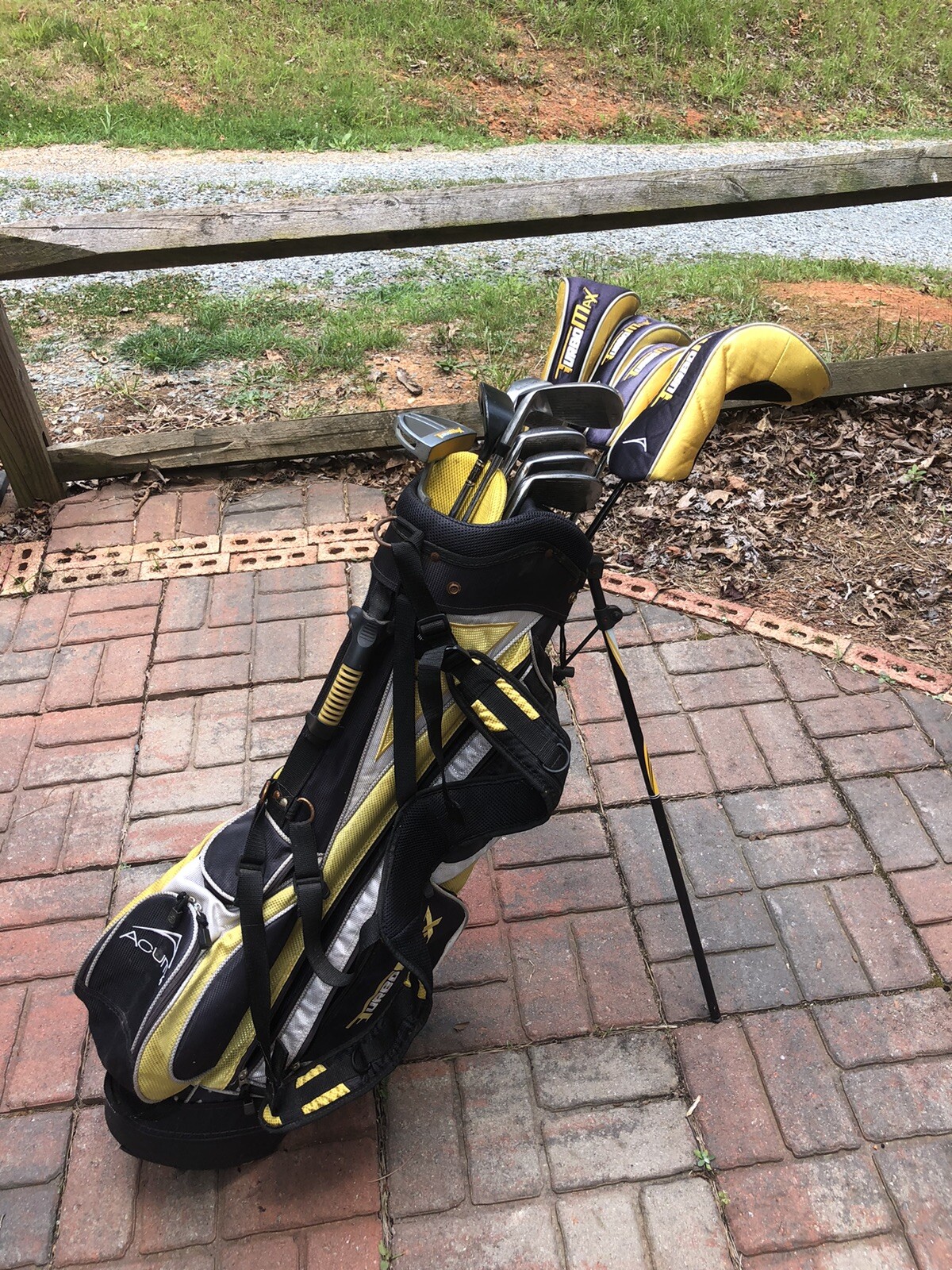 Acuity Turbo Max 12 Golf Club Set RH Right Hand Set w/ Stand Bag and