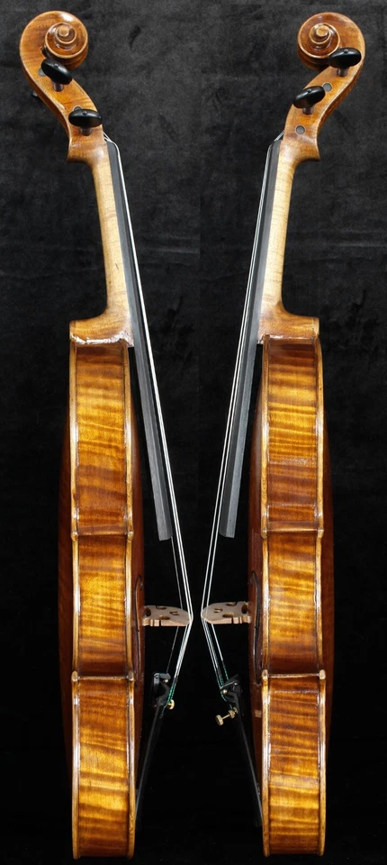 Fine Master Handmade Full Violin after Stradivar 1715 Violin 4/4 by Luo Wen Fei - Image 4 of 4
