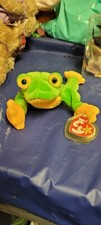 TY Beanie Baby Smoochy The Frog 1997 With Tags