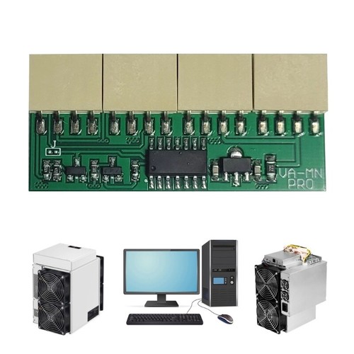 Fast Speed Fan Emulator, 3000PRM to 8400RPM 4 in 1 PC Cooling Accessory - Afbeelding 2 van 8