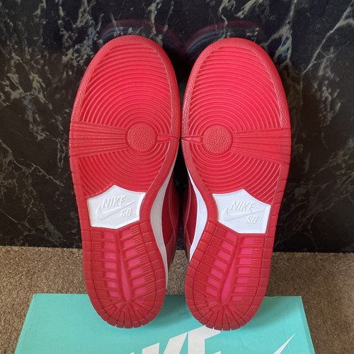 Size 12 - Nike SB Dunk Low Pro Red Patent Leather 2015 - Picture 10 of 13