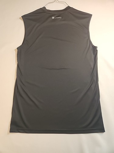 Champion Performance Vapor Mens Shirt Medium Sleeveless Crewneck Athletic Logo - Picture 9 of 20