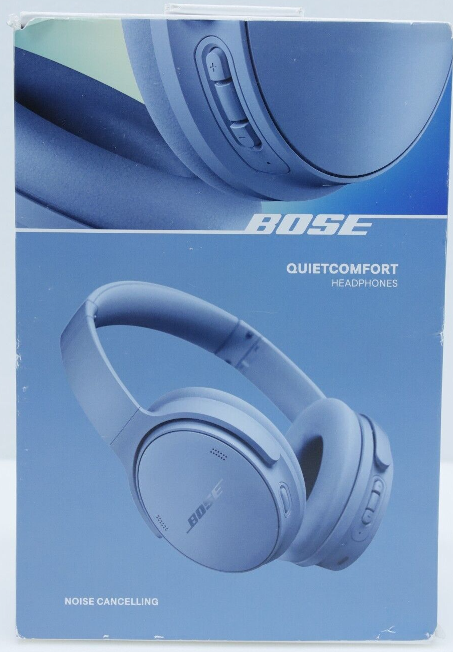 Bose QuietComfort Wireless Noise Cancelling Over-the-Ear Headphones (Blue Dusk)-image