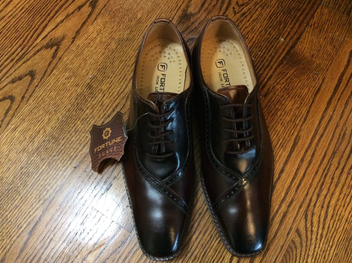 FORTUNE from Liberty- 913 Mens Sz 7 Brown All Leather 