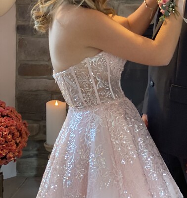 Sherri Hill Homecoming Dress, Size 4, Blush | eBay Sherri Hill Homecoming Dress, Size 4, Blush | eBay