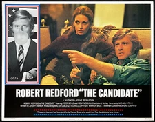 CANDIDATE Original Movie Lobby Card Poster Robert Redford Politics Drama