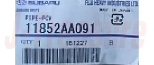 SUBARU IMPREZA WRX GEE GHE GRE GVE GH8 2008-2011 Genuine Pcv Pipe 11852AA091 OEM - Image 2 of 4