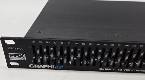 Sabine Graphi-Q GRQ-3101 Digital 31-Band EQ/Compressor Rack Mount PRO AUDIO - Picture 5 of 19