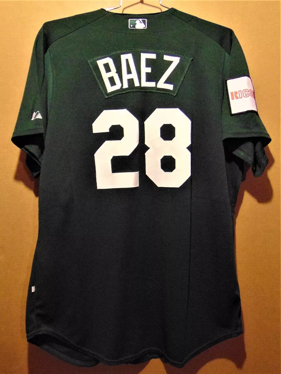Grey cheap baez jersey