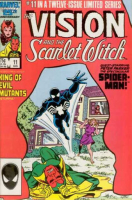 MARVEL: VISION AND THE SCARLET WITCH 11.original series near mint 
