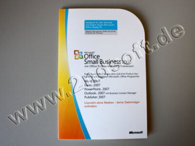 Office 2007  Basic/ SBE/ Small Business MLK V2, SKU: 9QA-01554, Word, Excel, 